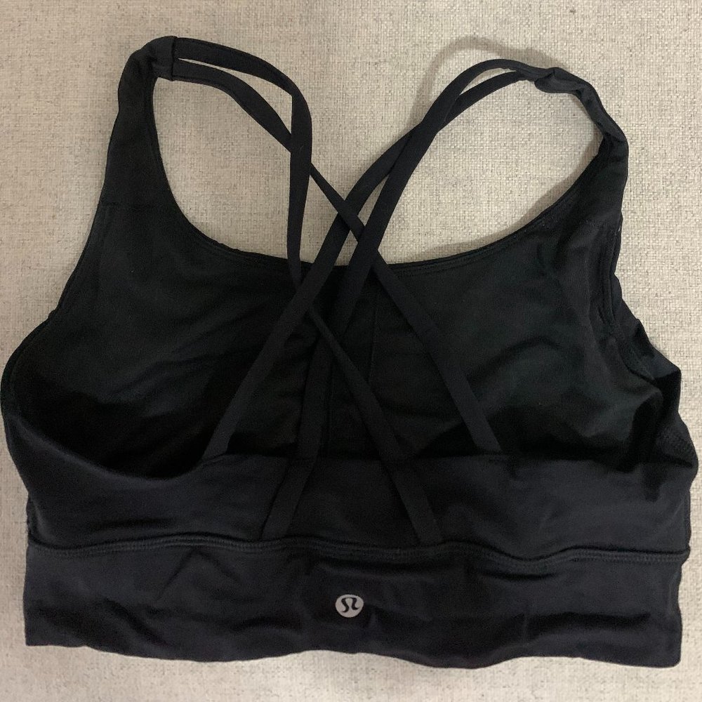 One Grey and One Black Lulu Energy Bra